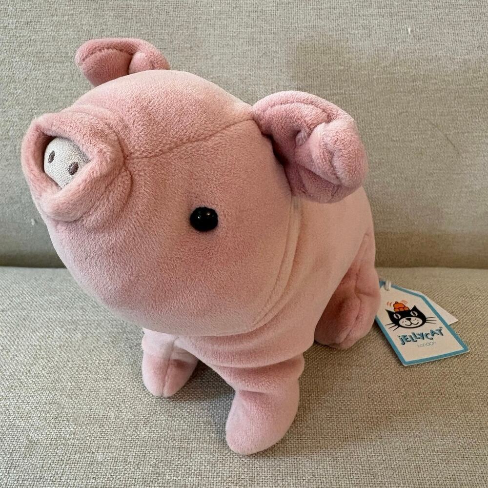 Jellycat Mellow Mallow Pig (Small) Retired NWT 8"